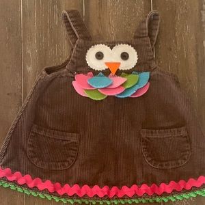 Sold- Adorable Mud Pie OWL with matching tights.